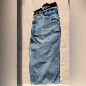Abercrombie and Fitch Ultra High Rise 90s Straight Jean
